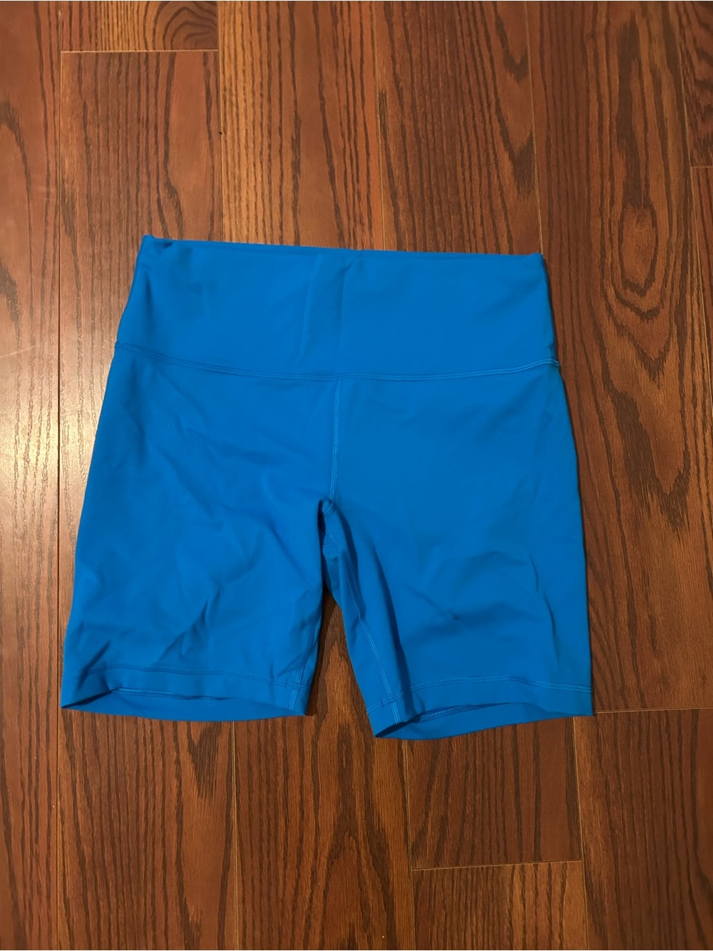 lululemon athletica Women's Blue High-Rise Bike Shorts